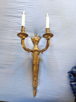 Bronze 2-light wall sconce (single Sconce)