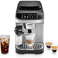 De'Longhi Magnifica Evo Automatic Espresso & Coffee Machine with Auto Milk Frother, Built-in Grinder & Auto-Clean Function - For Latte, Cappuccino, Am