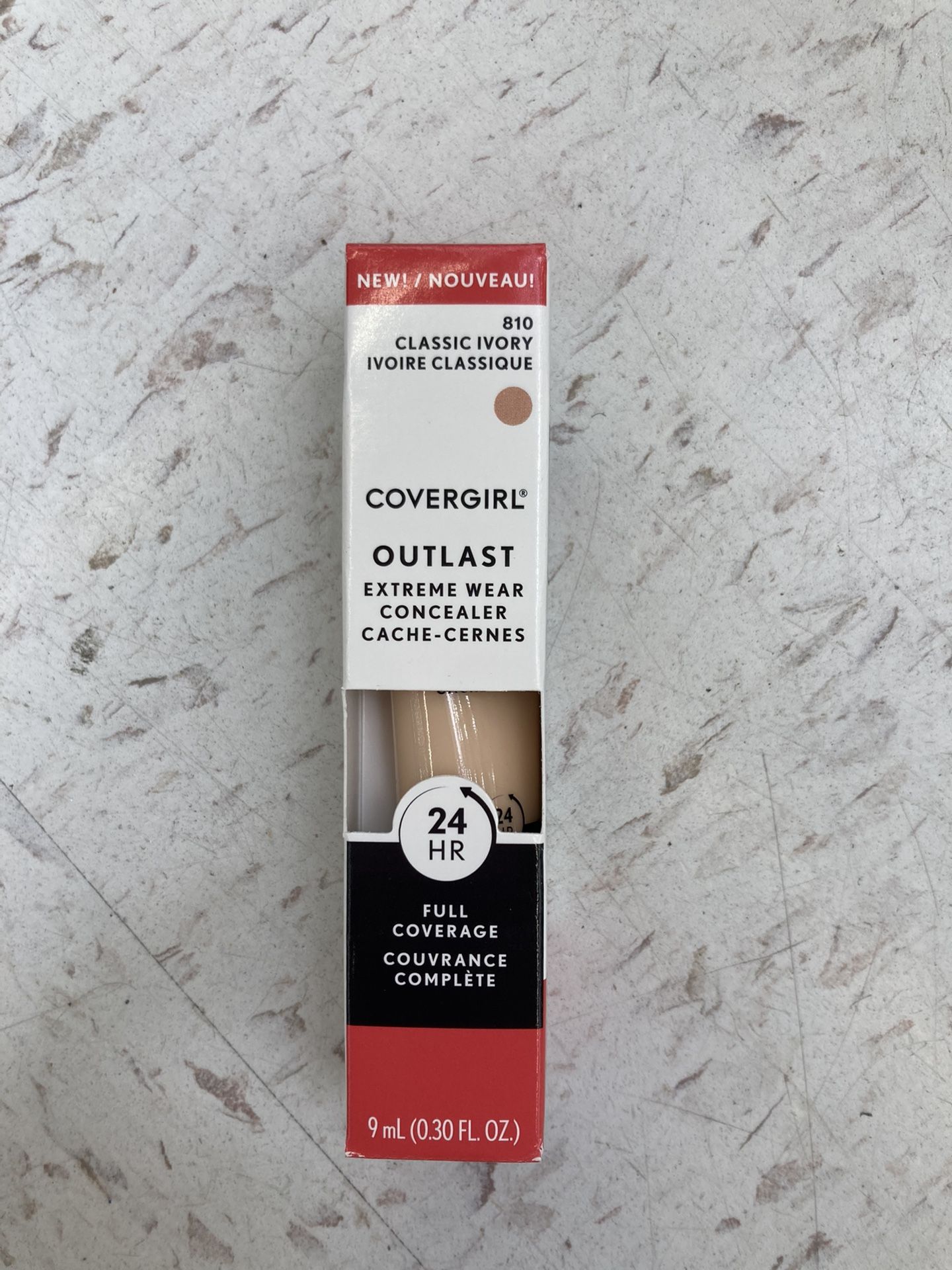 NWT Covergirl Outlast Extreme Wear Concealer 810 Classic Ivory