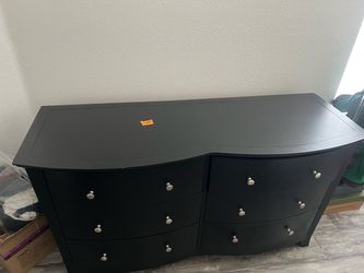 Black dresser
