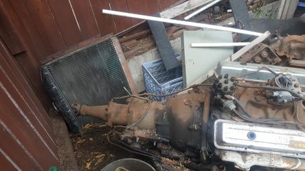 1956 Corvette Motor And Transmission