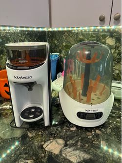 Baby Brezza Combo [Milk Dispenser + Sterilizer/Dryer] + Gift [4 Similac Neosure Milk Powder]