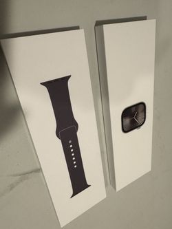 Brand New Unopened 46 mm Apple Watch 10 Natural Titanium With Large Sport Band