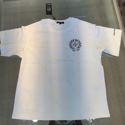 Chrome hearts white cotton white cotton t-shirt