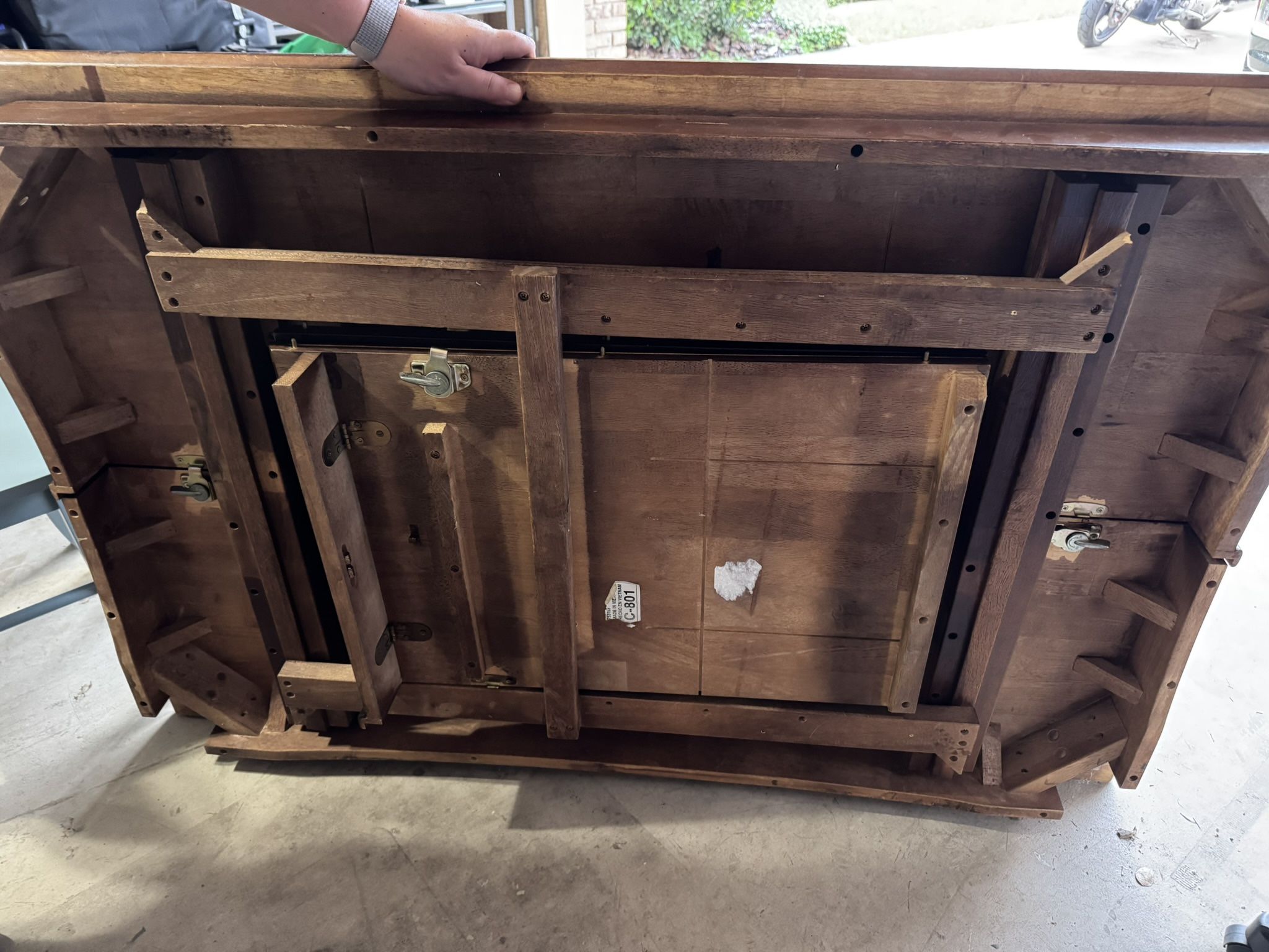 Solid Wood Dining table and Chairs