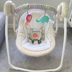 Ingenuity Comfort 2 Go Portable Compact Baby Swing, Infant