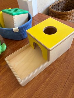 Lovevery object permanence toy wooden Montessori