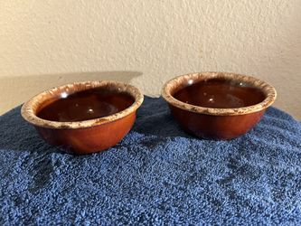 Assortment Vintage Hull Pottery Drip Glaze Items 