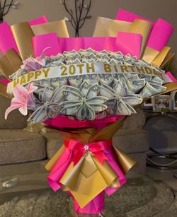 Custom Money Bouquet