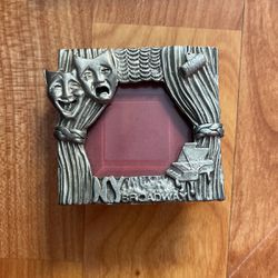 New York Broadway Pewter Mini Frame