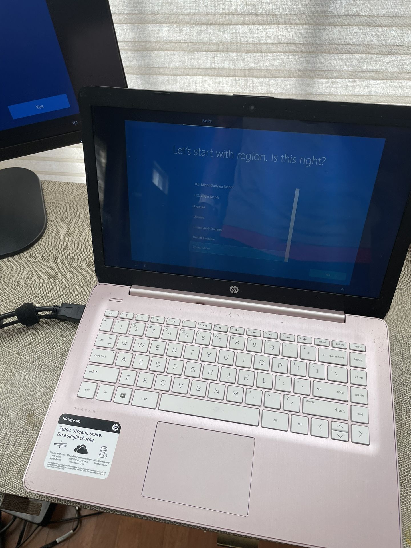 HP Stream laptop 