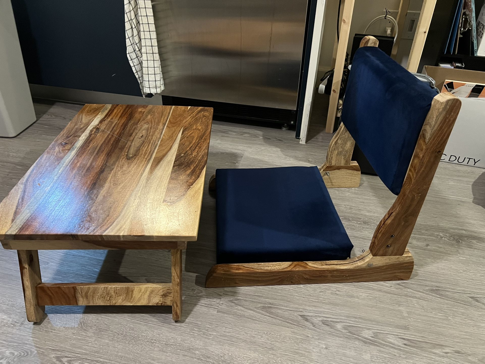 Meditation Chair And Table (Set)