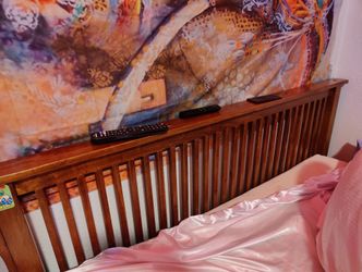 Nice Full Size Bed Wood Frame