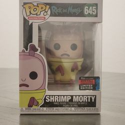 Shrimp Morty Funko Pop