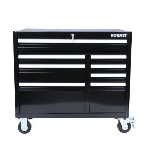 NEW Kobalt 3000 Drawer Steel Rolling Tool Cabinet 41Inw 24.5In x 37.5i