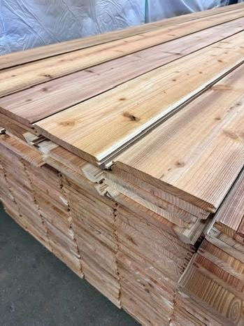 Cedar for patio ceilings , or siding starting at $ 14