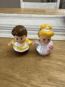 Fisher-Price Little People Disney, Princess Wedding Cinderella And Prince Charming Couple
