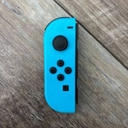 Original Nintendo Switch LEFT Side blue Joy-Con Controller HAC-015 WORKS