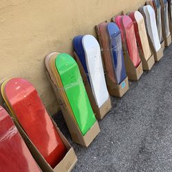 Skateboard Decks And Accessories 