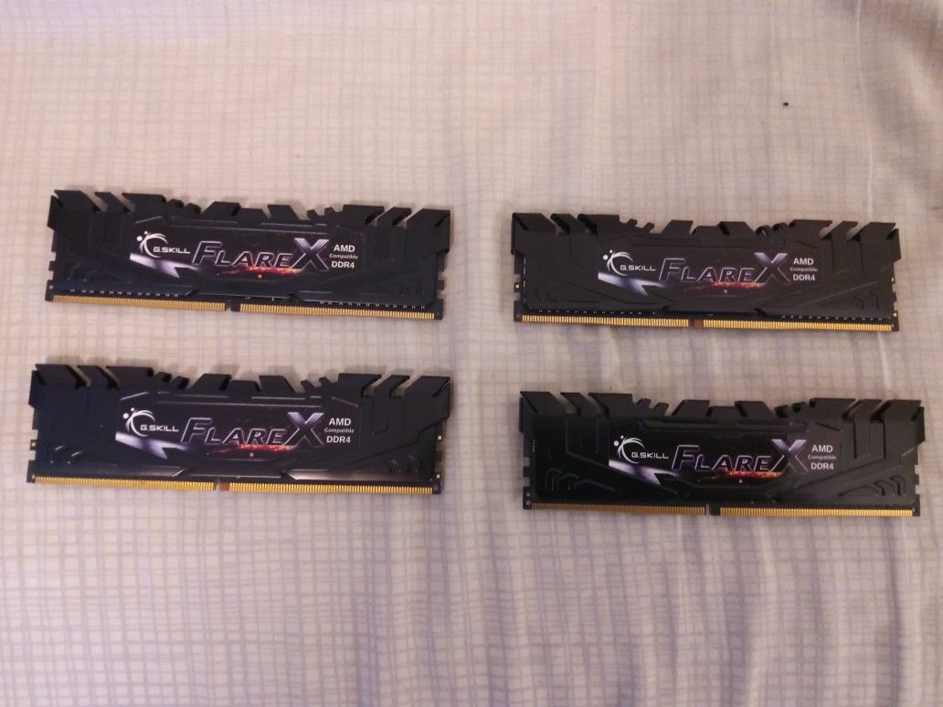 G.skill Ddr4 8gb (4) 3200mhz cl14 Ram Memory