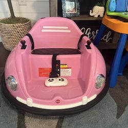 Like New Pink Bumper Car 