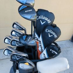 Callaway Golf Set Irons 6-PW, SW with Steel Shafts, Callaway Driver