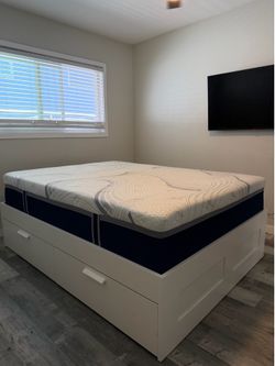 IKEA queen bed frame