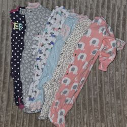 Baby Girl 6 Month Onesies