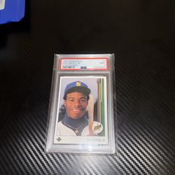 1989 UPPER DECK STAR RC #1 KEN GRIFFEY JR. ROOKIE RC PSA 9 #1