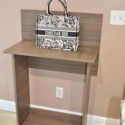 Modern Compact Wood Desk / Entry Table