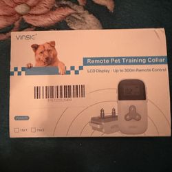 New Remote Pet Training Collar