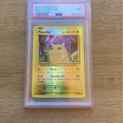 Pikachu Graded Pokémon Card