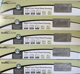 Consilio Oak 6 MIL x 6 in. W x 36 in. L Click Lock Waterproof Luxury Vinyl Plank Flooring (24 sqft/case)