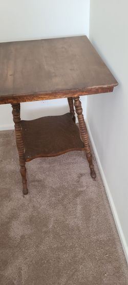 Vintage Square side table