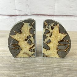 Geode Stone Bookends