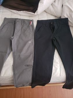 Boys size 10 pants new never worn $12 for both