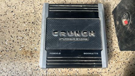 Crunch 800 w 2 channel amp