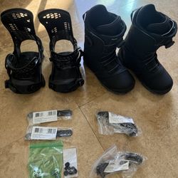 Snowboard, Boots and Bindings