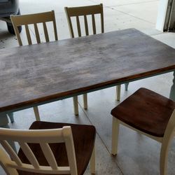 3x5 Table And 4 Chairs