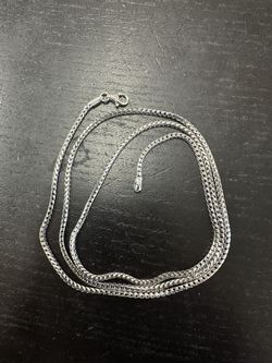 18k Gold Plated 925 Sterling Siver Chaini 24in