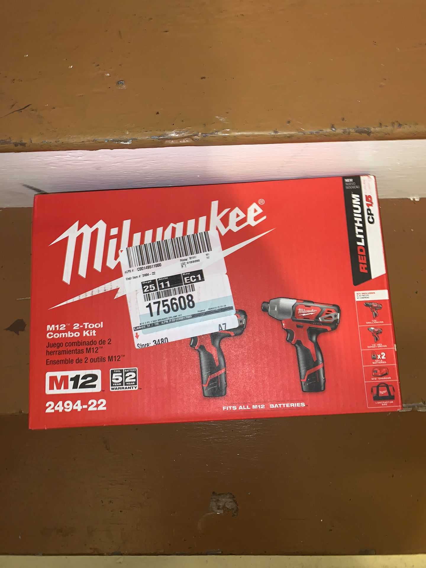 Milwaukee M12 2-tool combo kit