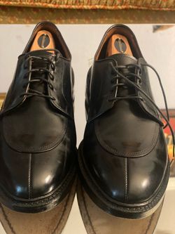 Mens lace up Allen Edmonds Men's leather dress shoes