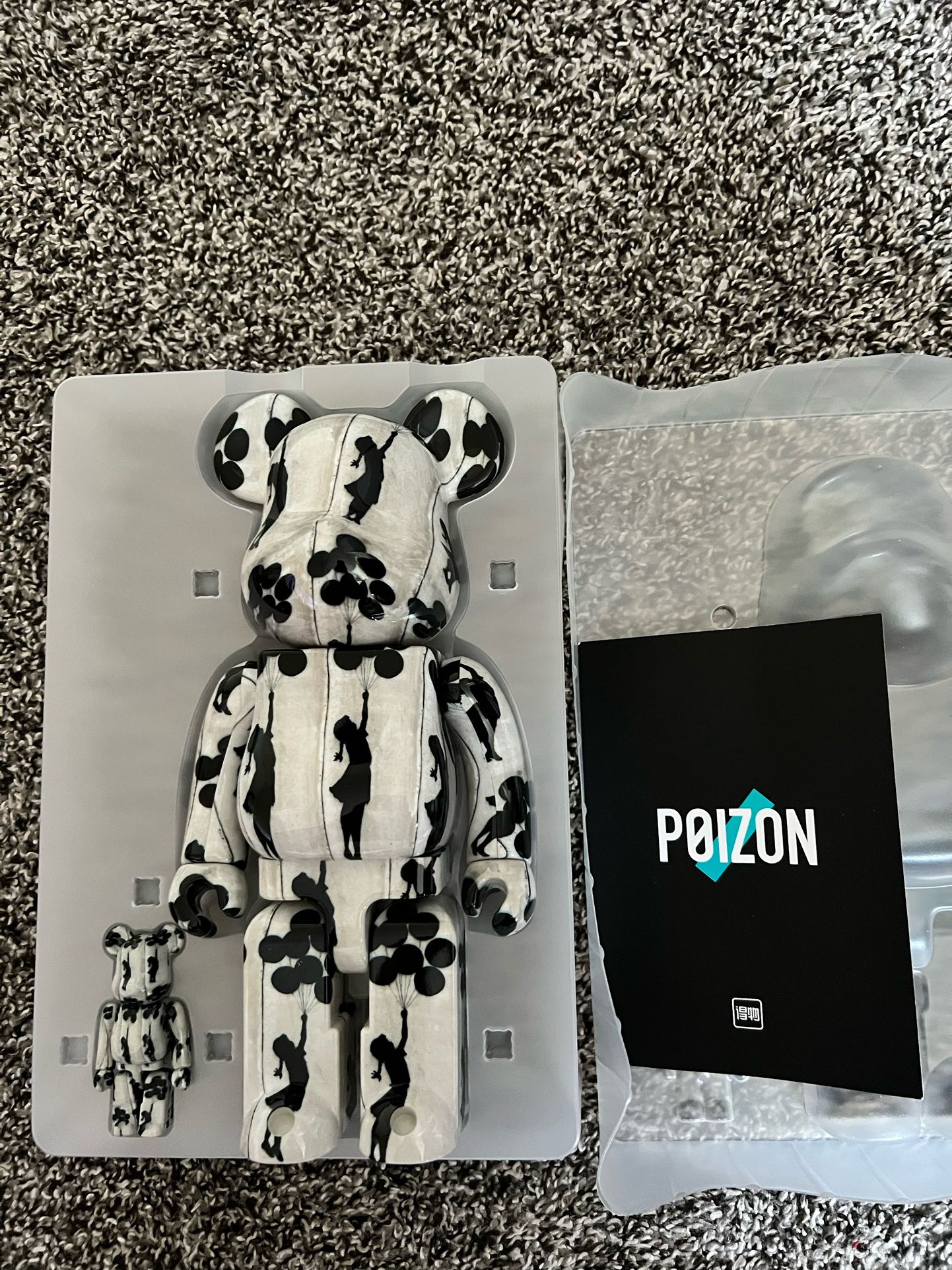 BE@RBRICK Flying Balloons Girl 100% 400% バンクシー BE@RBRICK