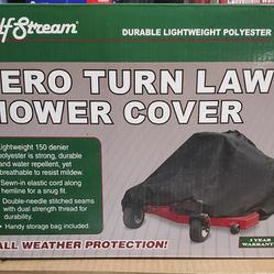 Zero turn lawn mower cover