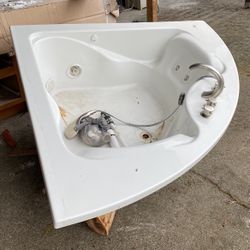 Jetted Tub 60” X 60”, Like New $200