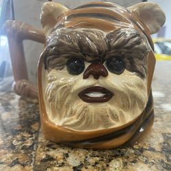 Ewok Star Wars Sculpted Mug