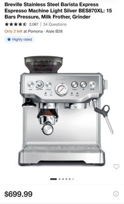 Breville espresso machine