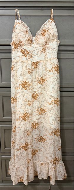 Long floral dress