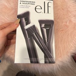 Elf NEW 3 Contouring Sculpting Makeup Brush 