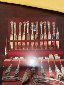 80 pieces sterling silver flatware